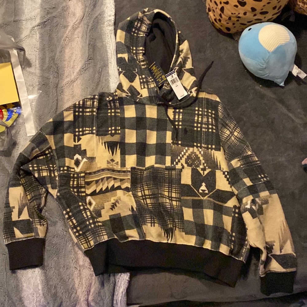 Ralph Lauren abstract print hoodie